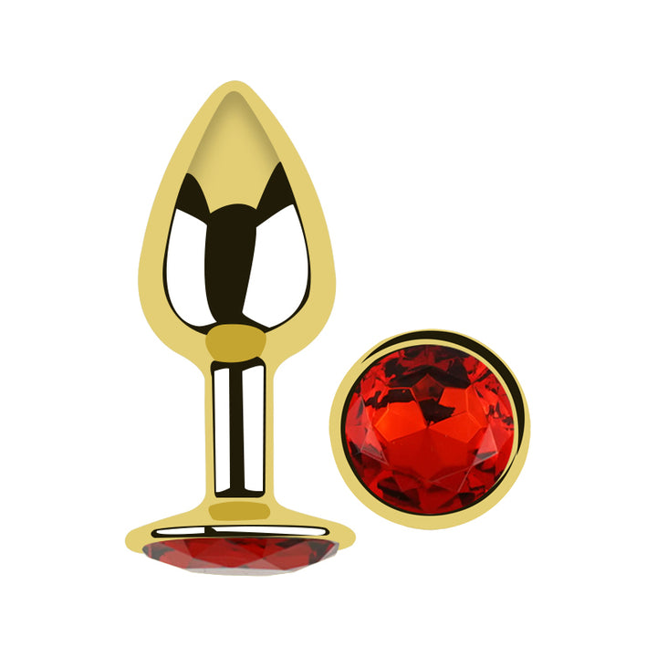 Analplug DK-004 gold S M L – Komfort und Eleganz vereint