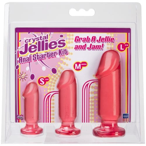 Crystal Jellies Analplugs Default Crystal Jellies Analplug Anal Startpaket - Pink diskret bestellen bei marielove
