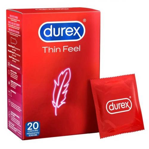 Durex Kondome Durex Kondome Durex Thin Feel Kondome - 20 Stück diskret bestellen bei marielove