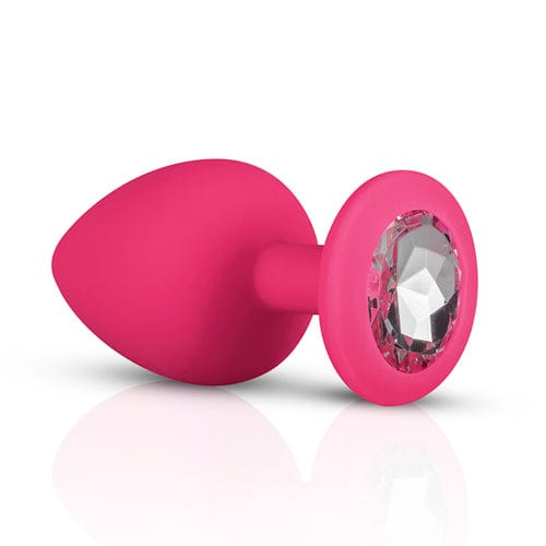 Easytoys Analplugs Default Easytoys Analplug aus Silikon mit Diamant - pink diskret bestellen bei marielove