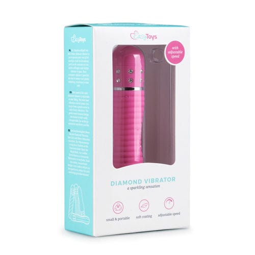 Easytoys Mini Vibrator Default Easytoys Mini Vibrator geriffelt in Pink diskret bestellen bei marielove