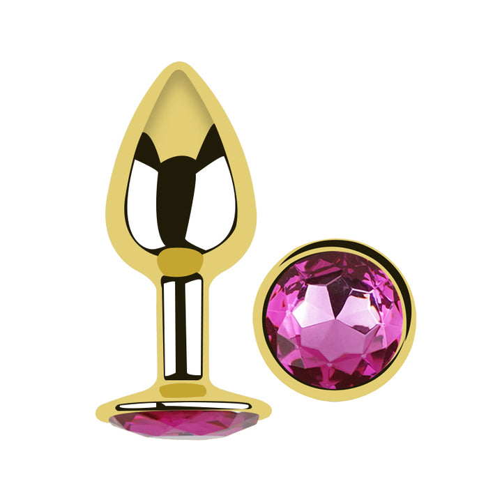 Analplug DK-004 gold S M L – Komfort und Eleganz vereint