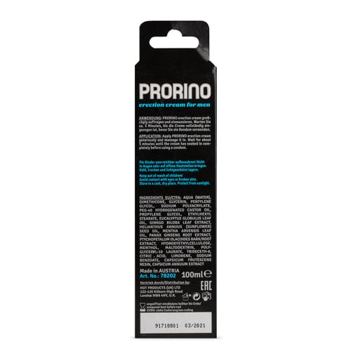 Ero by Hot Ero Prorino Erection Cream für den Mann - 100 ml diskret bestellen bei marielove