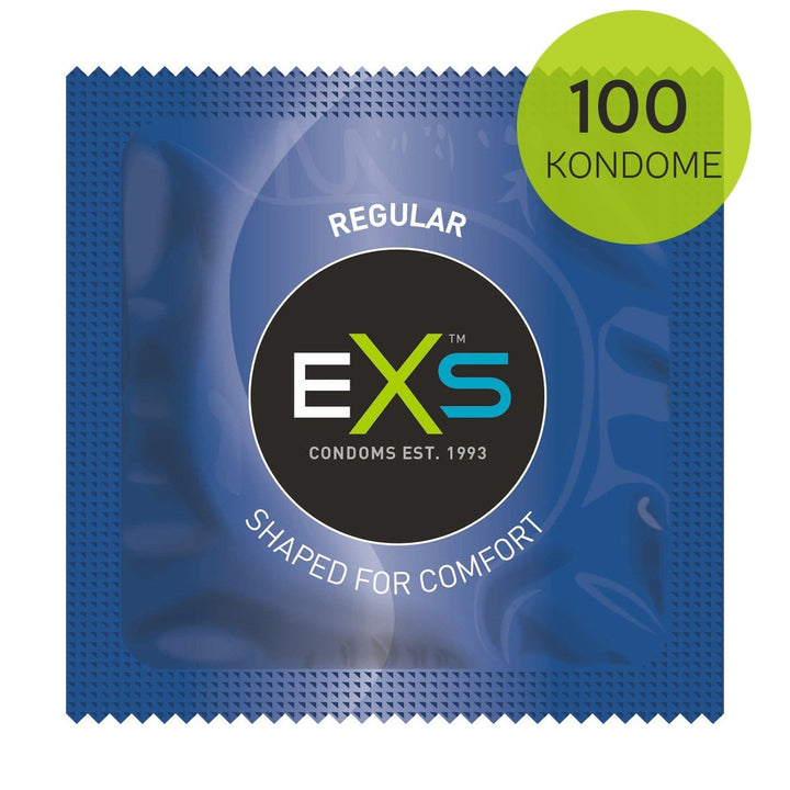 EXS Condoms Kondome 1x100 EXS Condoms Kondome Regular 100 - 500 Stück diskret bestellen bei marielove