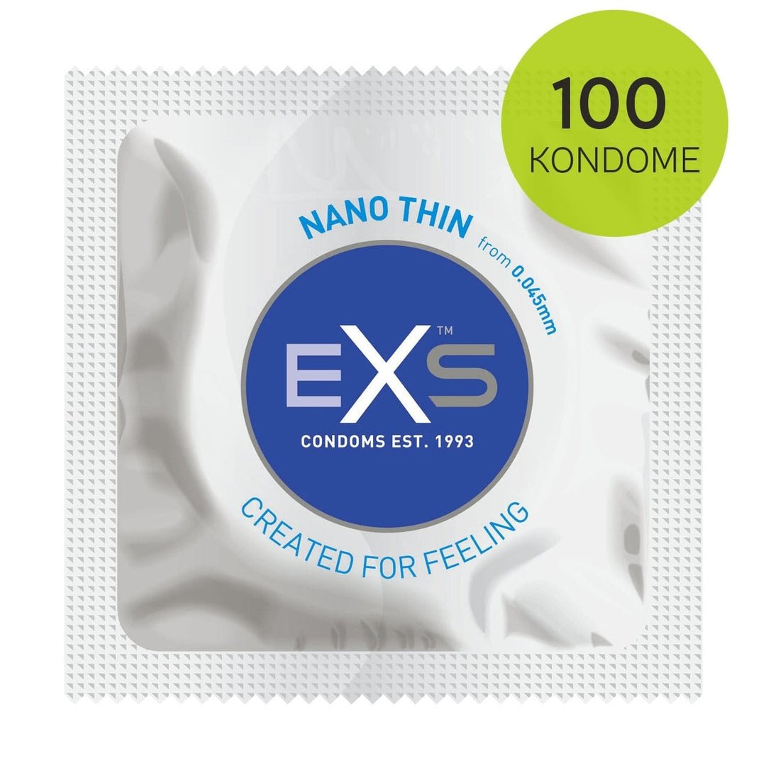 EXS Condoms Kondome 1x100 EXS Condoms Kondome Ultra Dünn 100 - 500 Stück diskret bestellen bei marielove