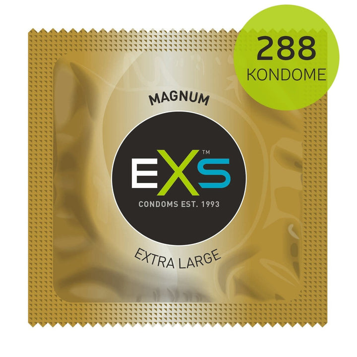 EXS Condoms Kondome 2x144 EXS Condoms Kondome in Extra Größe 144 - 576 Stück diskret bestellen bei marielove