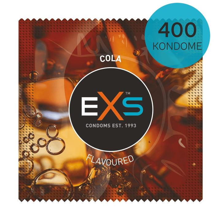 EXS Condoms Kondome 4x100 EXS Condoms Kondome mit Cola Geschmack 100 - 500 Stück diskret bestellen bei marielove