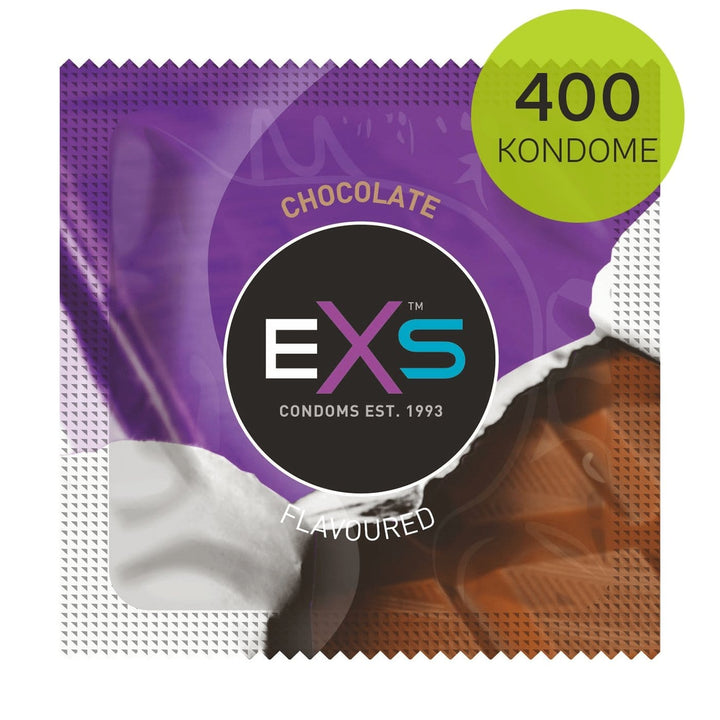 EXS Condoms Kondome 4x100 EXS Condoms Kondome mit Schokoladen Geschmack 100 - 500 Stück diskret bestellen bei marielove