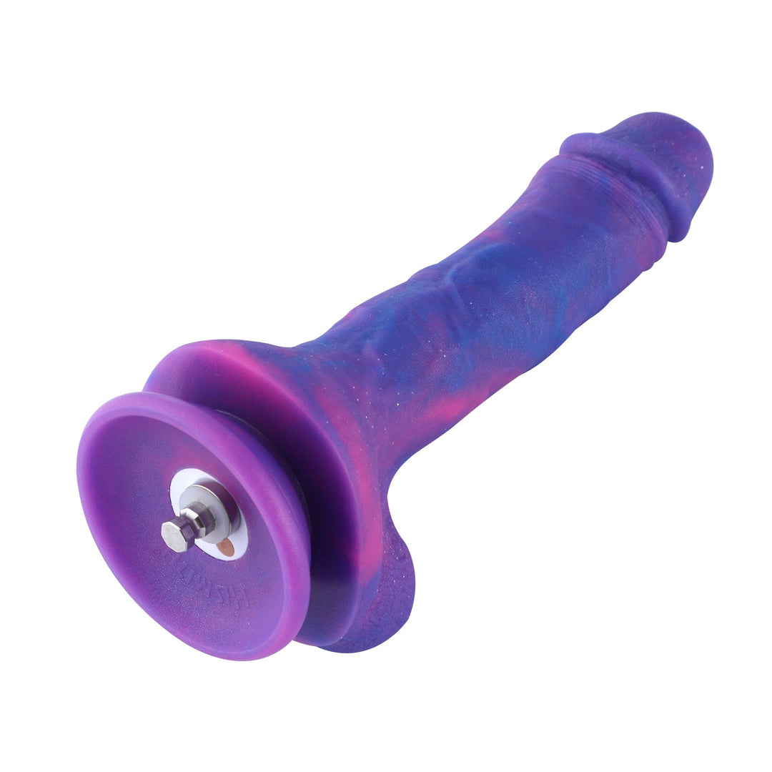 Hi Smith Fickmaschine Hismith 8" vibrierender Silikon-Dildo für Hismith Sexmaschine mit KlicLok System - Violett diskret bestellen bei marielove