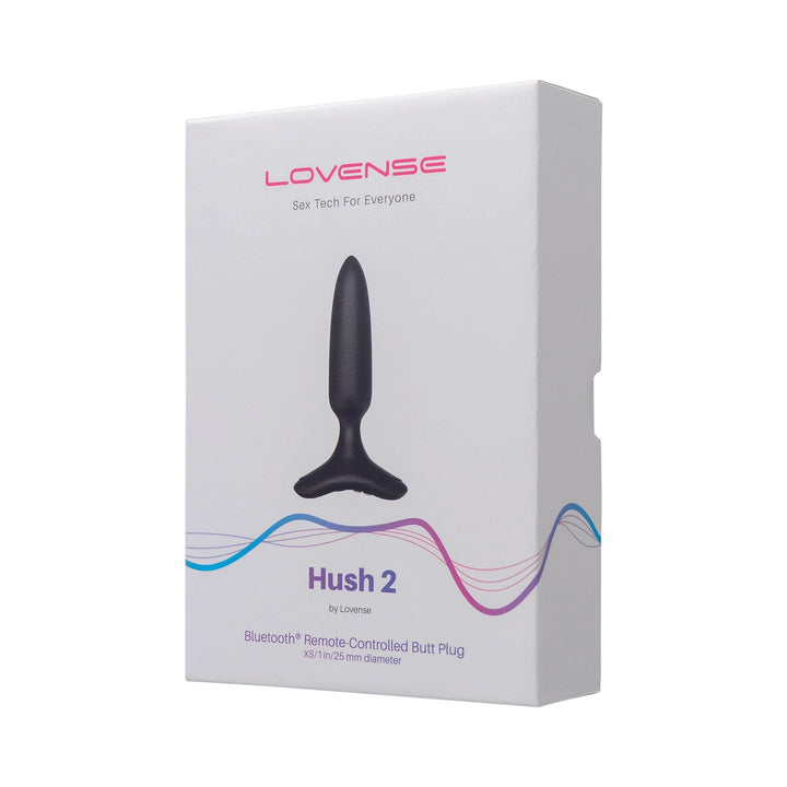 Lovense Analvibratoren Lovense Analvibrator Lovense - Hush 2 Butt Plug XS 25 mm diskret bestellen bei marielove