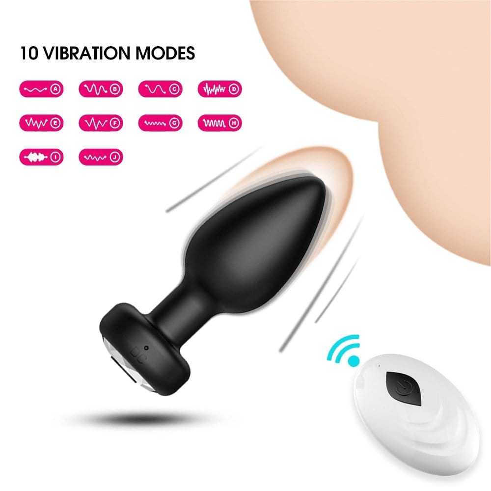 marielove Anal Vibrator Plug mit Fernbedienung Marielove marielove Anal Vibrator Plug mit Fernbedienung Marielove