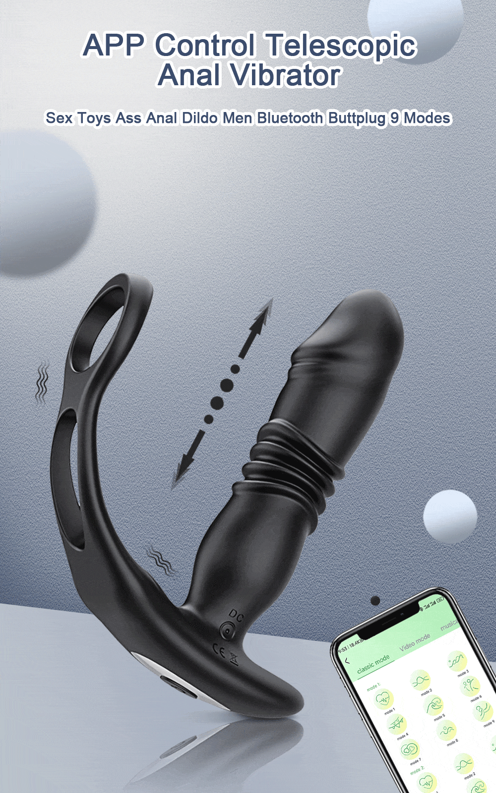 marielove Cockring mit Prostata Vibrator Marielove marielove Cockring mit Prostata Vibrator Marielove