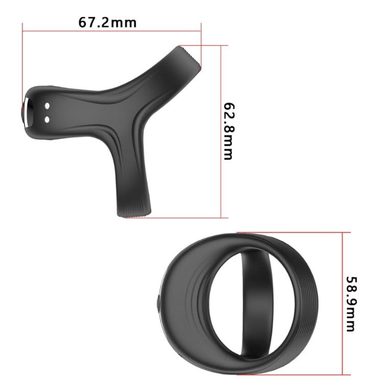 marielove Penisring marielove Penisring Penis-Hoden-Ring inklusive Vibrator diskret bestellen bei marielove