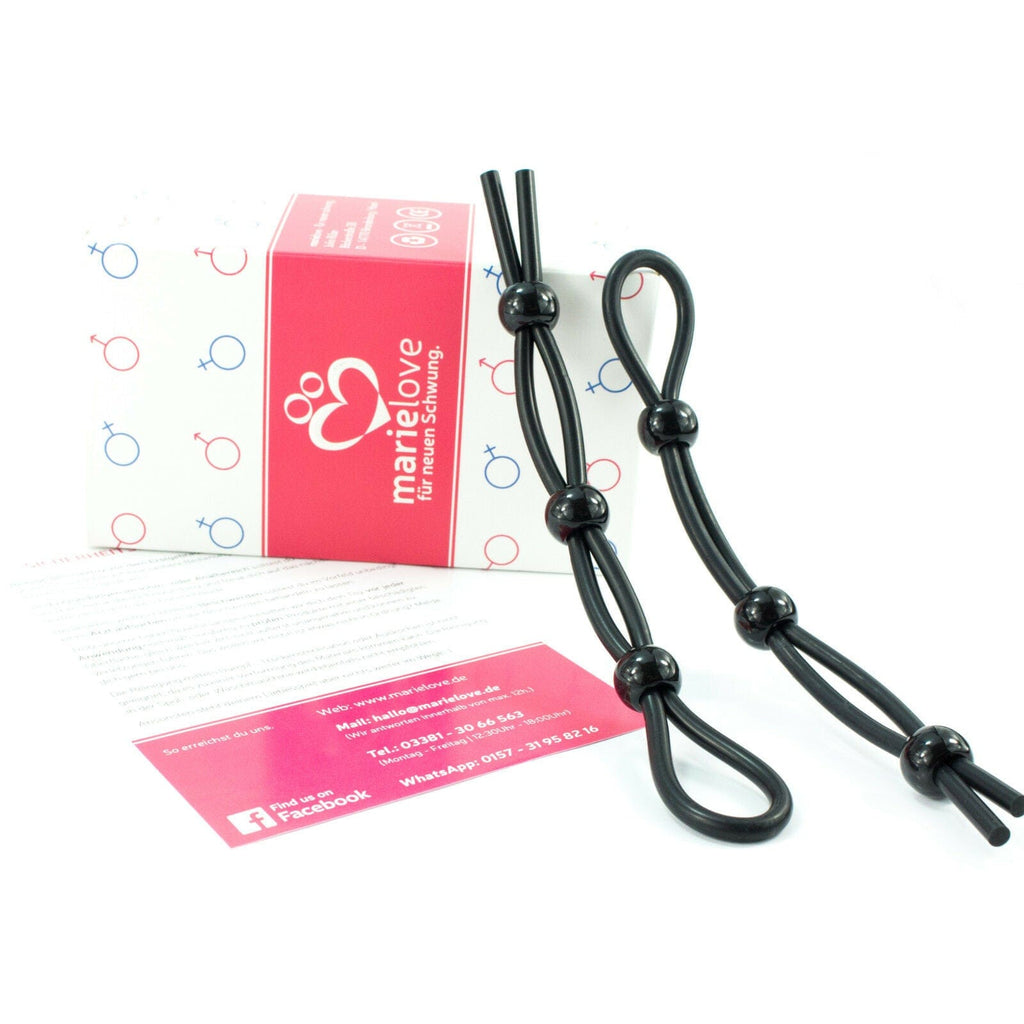 penisring schlaufe Verstellbares Penisring-Set, 3-teilig, Penisring mit Verschluss-Schlaufe  zur Erektionsverstärkung, Sexspielzeug für Männer main image 0