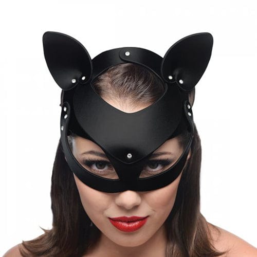 Master Series Bondage Masken Master Series SM Maske Bad Kitten - Katzenmaske aus Leder diskret bestellen bei marielove