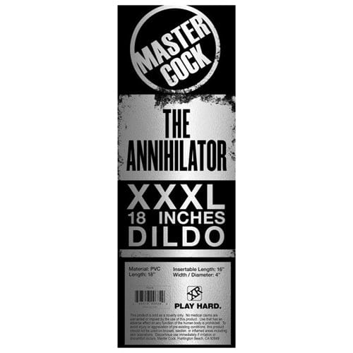 Master Series XXL Dildos Default Master Series Riesendildo The Annihilator XXXL Dildo diskret bestellen bei marielove