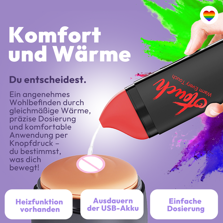 Gleitgel Spender USB – Wärmfunktion & Temperaturanzeige, Dispenser Gerät
