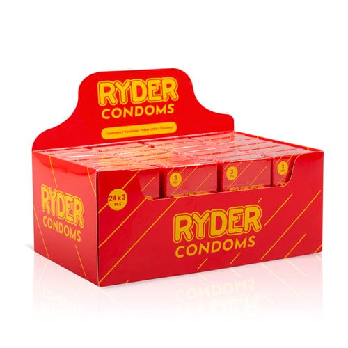 Ryder Kondome Ryder Kondome Ryder Condooms - 24 x 3 Stück diskret bestellen bei marielove