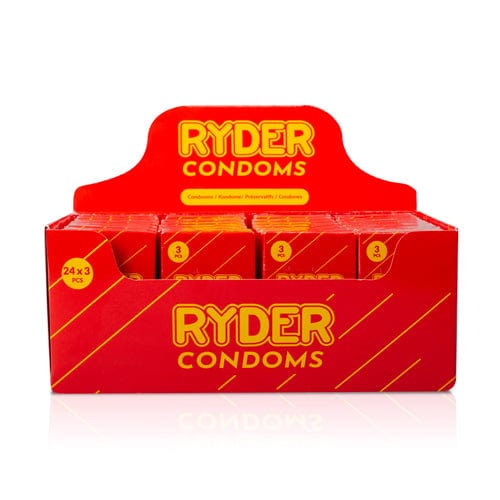 Ryder Kondome Ryder Kondome Ryder Condooms - 24 x 3 Stück diskret bestellen bei marielove