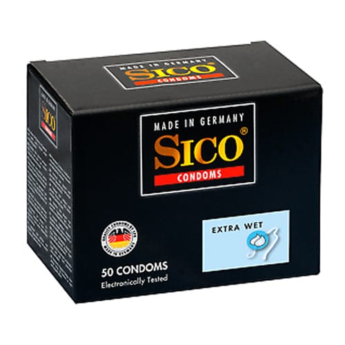 Sico Kondome Sico Kondome Sico Extra Wet Kondome - 50 Stück diskret bestellen bei marielove