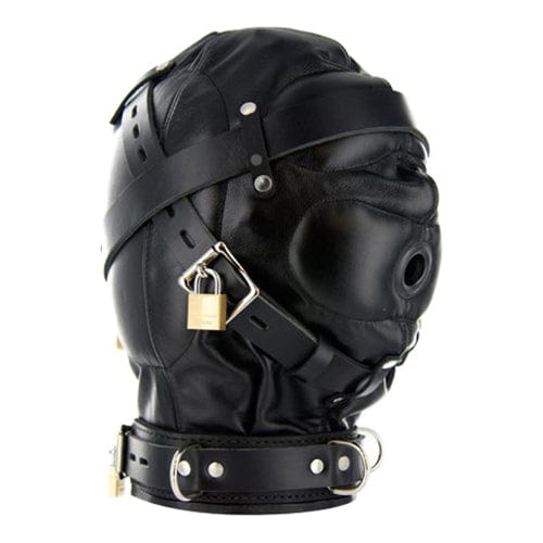 Strict Leather Bondage Masken Strict Leather SM Maske Strenge Lederhaube für Sinnesentzug diskret bestellen bei marielove