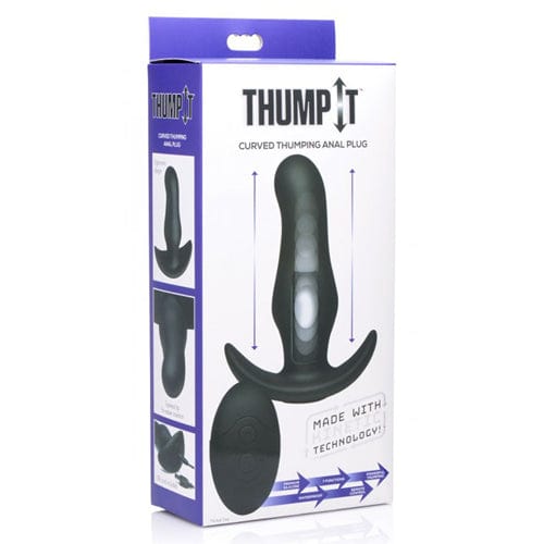 Thump It Analplugs Default Thump It Analplug Thump-It Curved Buttplug aus Silikon diskret bestellen bei marielove