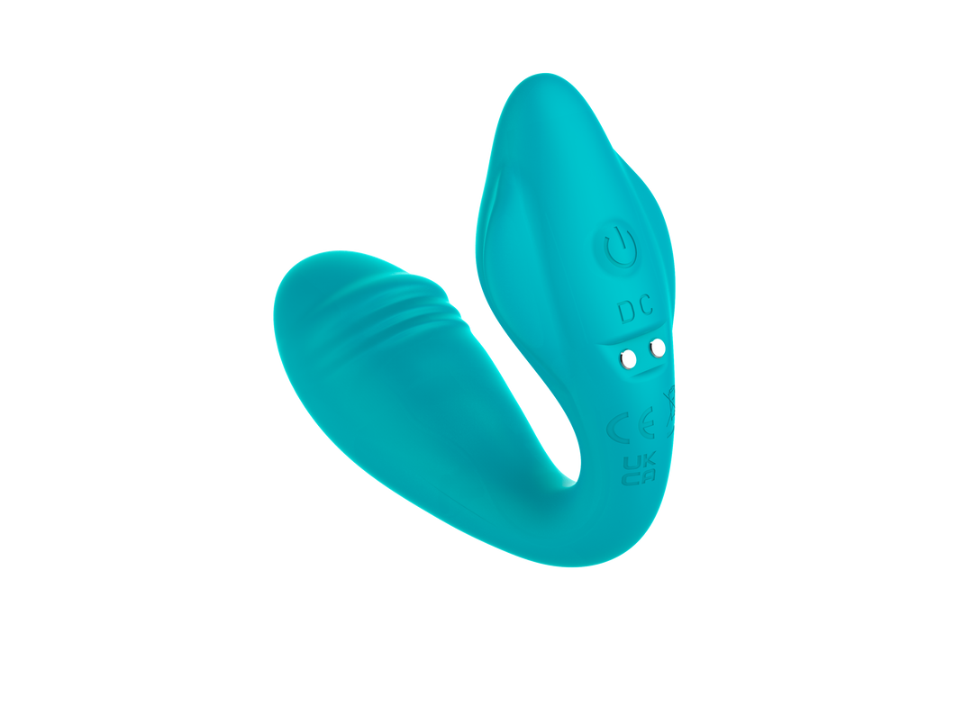 Vibrator Stimulation Klitoris Wasserdicht USB GM-401 Türkis