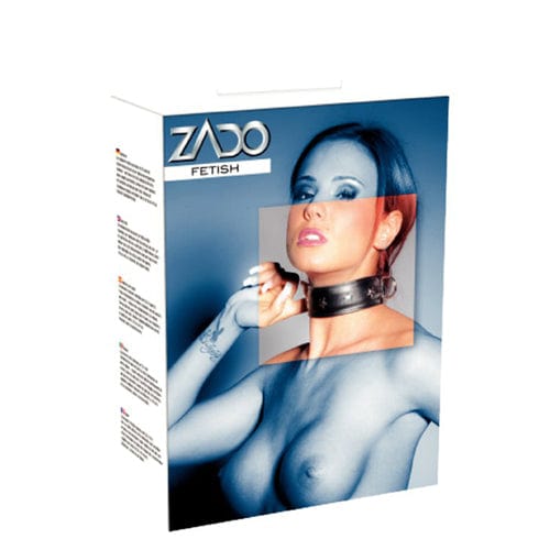Zado Halsbänder Zado BDSM Halsband Lederhalsband mit Nieten diskret bestellen bei marielove