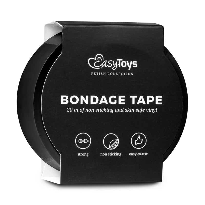 Schwarzes Bondage-Klebeband Verpackung