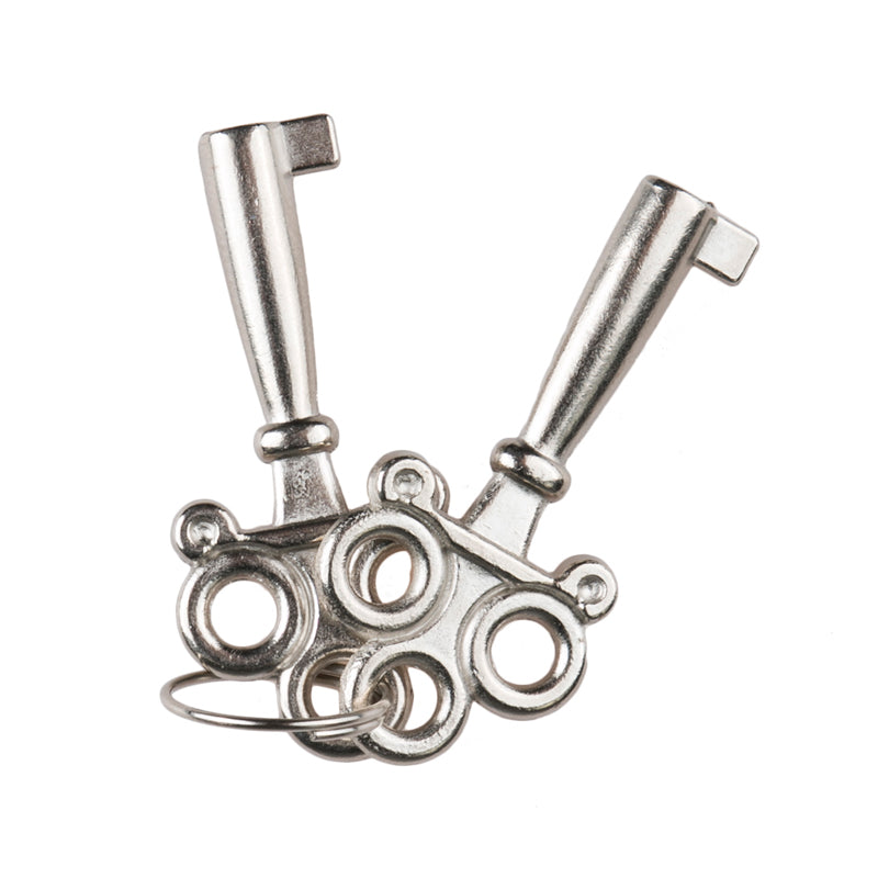 Metallische Handschellen-Schlüsselanhänger