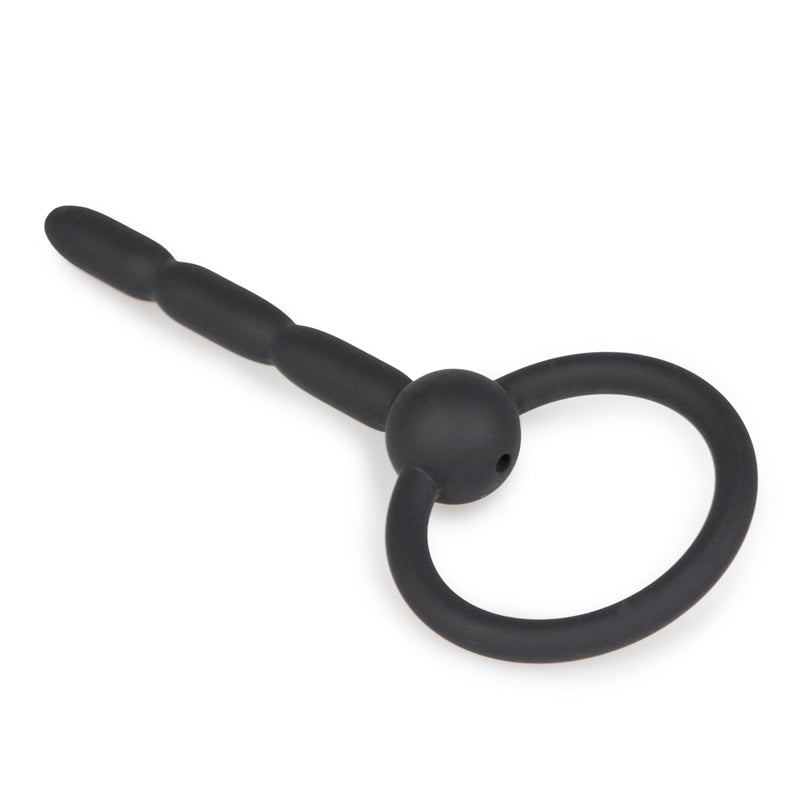 Schwarzes, ringförmiges Sexspielzeug