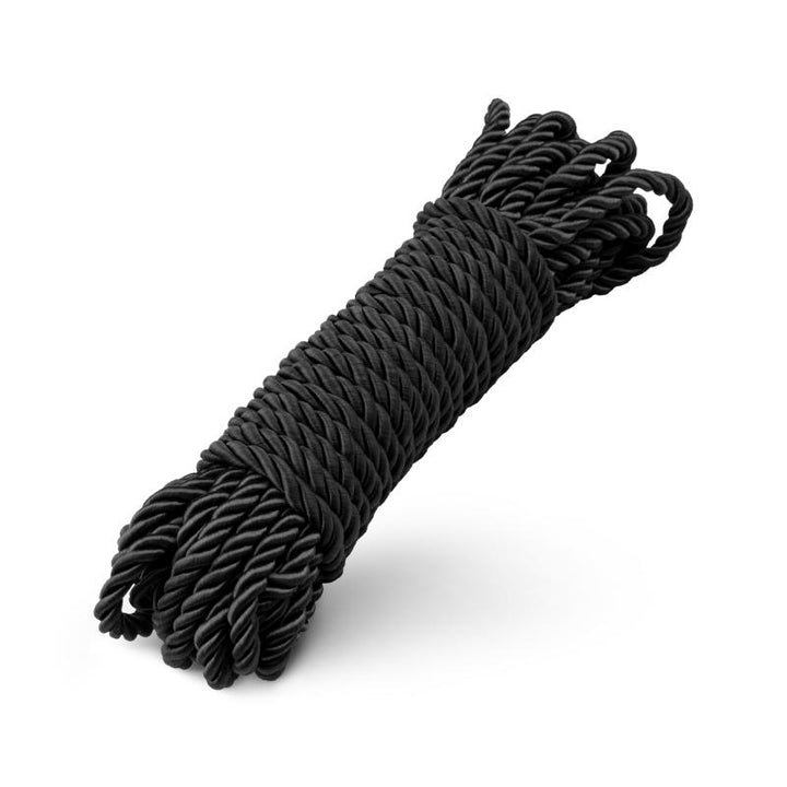 Schwarzes Bondage-Seil