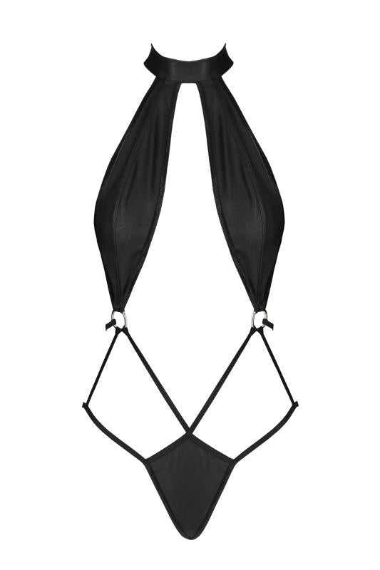 Schwarzer, minimalistischer Body-Harness